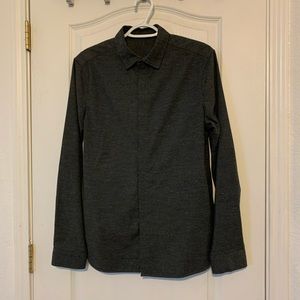 Lululemon Mens Long Sleeve Snap Up (Size: M)